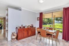  3 Kirkham Road Meelon WA 6208 $550,000 It's hard to explain the uniqueness of this property. You look at a farm, have the same zoning as a farm and yet none of the maintenance of a huge property all whilst still having the space and flexibility of over 5000m2 of your own land! To really cap it off it even has river frontage! It truly is one of those rare titles that is hard to imagine it even exits! A neat and tidy 3x2 brick and tile home, 2 great sized sheds, lean-to, bore, rainwater tanks, solar panels, solar hot water and of course a chook pen, it's the property that just keeps giving! If you have always imagined semi-rural living but don't want a farm then this maybe exactly what you are after! 