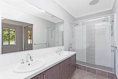  19A Albemarle Way High Wycombe WA 6057 $400's Stunning bright and fresh, and only 2-years young! you will not find better, this is a very rare find! This modern rear family home has everything you could ever desire, with the added bonus of the security and peace you get from being set back from the road. The four large bedrooms, all with built-in robes, the master with en-suite, featuring both his and her vanities, frameless glass shower with twin shower heads, separate w/c, and tasteful tiling that will not date. The open plan family, dining, and kitchen is huge and absolutely bathed in natural sunlight, boasting 600×600 porcelain tiles throughout, once again in a very neutral colour, which is beautifully complemented by the very modern kitchen which is finished in a light/mid grey timber look finish, stone top Island bench, 900cm stainless steel oven and gas cooktop and plenty of bench and cupboard space. The large glass sliding door opens out to the very private rear undercover alfresco area, perfect for all-year-round entertaining and lazy Sunday afternoon Bar-B-Qs with family and friends. Here you will also find the well-designed low-maintenance garden beds, perfect if you enjoy growing your own Herbs and Veggies! Other features include, access through the double garage directly into the home and to the rear garden, ducted and zoned reverse cycle airconditioning, quality blinds throughout, separate W/C, both bath and shower in the second bathroom. No need to wait 2 years and go through the heartache of building, this property is as close as you will get to new, and it will be ready to move into at the end of September, so if you have an appreciation of style and quality, this might well be the home you have been waiting for! 