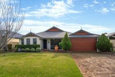  57 Kooljak Road Broadwater WA 6280  $599,000 Located in the beautiful community of Abbey Waters, with wonderful neighbor's and farmland view from the front door. This gorgeous 4x2 residence with separate lounge/theatre room boasts a superb north facing 14m x 3m patio environment and is perfectly positioned in a conveniently located cul-de-sac, just a short stroll from the beach and close to schools and shops. Viewing of this well presented & desirable family home will be held by appointment - call CHRIS RIGOLL on 0408 000 632 today to book your place! INSIDE FEATURES - 2006 Dale Alcock Built Home - Separate Lounge/theatre room at the front of the home. - Open plan meals and family area - Newly renovated centrally located kitchen overlooking the open plan living area with pantry, breakfast bar, Corian benchtop and appliances including gas hot plate, range hood, wall oven and dishwasher - Carpeted king-sized master bedroom with walk in robe - Modern Ensuite bathroom with separate shower vanity and w.c. - Split system reverse cycle air-conditioning in the main living - Three huge additional bedrooms, all with double built in robes - Family bathroom with bath, separate shower and vanity - Laundry room, fully equipped with overhead cupboards , walk in linen closety and separate W.C. OUTSIDE FEATURES - Superb 14m x 3m north facing patio entertainment area - Side access through the garage - Double lockup garage with shoppers entrance - Spacious lawned garden - Fully reticulated lawns and gardens - Connected to town gas, water and deep sewer - Block size appx 518m2.. 
