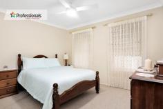  1/81 Australia Street St Marys NSW 2760 If you are looking to downsize but still want to stay close to central St Marys, we strongly suggest you view this beautifully maintained home sitting at the front of a small complex of five villas. Features include: *Two bedrooms with built in wardrobes *Open plan lounge and dining *Bathroom with shower and bath *Electric kitchen with plenty of storage *Large north facing pergola *Air conditioning *Rear pergola *Single carport *Garden shed.. 