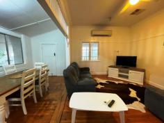  5 Auburn St Moree NSW 2400 $379,000 Moree Real Estate has the pleasure of listing this quaint weatherboard cottage, just to the north of the town centre. With recent renovations including new kitchen, built-ins, new plaster and paint inside plus newly polished timber boards this home has so much character and is very welcoming. Book your inspection today! Home Features: - 2 bedrooms, main with new built-in robes - Office/3rd bedroom with french doors onto verandah - New kitchen with dishwasher, oven & ample cupboards - Central lounge with split system a/c & gas point - Enclosed rear verandah/dining area - Main bathroom plus 2nd toilet and shower in laundry - Duct evap a/c throughout - Gauzed front verandah, perfect for the summer months - Gauzed rear verandah, overlooking back yard - Home is raised out of flood height Yard Features: - Fully fenced yard - 877.7m private yard with established trees &hedges - Rear iron shed, accessible off rear lane - Solar panels on roof.. 