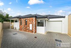  324C Flinders Street Nollamara WA 6061 $345,000 Patience Brothers, Shane and Vern are proud to present this easy care 3 bedroom villa to market. It is an ideal investment or first home, located near to shopping and transport amenities. Features include – * Open plan living, dining and kitchen * The kitchen is fitted with a quality Blanco oven and hotplate appliances, and plenty of bench and cupboard space. * Separate laundry with direct access to outside washing line * Three bedrooms, all with built in robes * Ensuite and main bathroom * Separate toilet * Paved Alfresco perfect for entertaining * Single garage with shoppers entry * Low maintenance * NO STRATA FEES * Split system air conditioning to living area * Tiled flooring to living areas * Bath to main bathroom * 205sqm lot * 104sqm internal * Brick and tile construction * Build Approximately 2015.. 