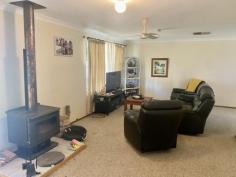  1 Keperra Place Moree NSW 2400 $279,000 • Flood free solid brick house • 3 beds, 2 bath - rooms have built ins • Kitchen and dining rooms connected with bar/ entertaining area • Carpeted lounge room with wood fire heating • Evaporative A/C and ceiling fans throughout • Large back yard with established grass and is fully fenced • Main bedroom with ensuite • Gates into the yard access • Double lock up garage • Close to shops, chemist, school and tavern • Approx rent in this market $350 - $400.. 