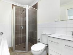  2/213 WILLIAM STREET GRANVILLE NSW 2142 $490,000 - $520,000  This as new full brick, concrete slab 2 bedroom security unit features a spacious east facing courtyard with direct street access. Perfect for first home buyers, downsizers or investors and situated in a convenient locale within a short stroll to railway station, local shops, schools, bus stop, restaurants and cafes. It boasts: - Spacious lounge and dining area with tiled floors throughout - Contemporary kitchen with stone benchtop, tiled splash backs, gas cooking and pantry - Full size main bathroom with shower and bathtub - Access to courtyard from bedroom and access to balcony from second bedroom - East facing courtyard with tiled and grassed areas - Two good size bedrooms with built in robes to both - Internal laundry with second toilet - Double car space with adjoining storage areas - Often sought and rarely found - The perfect entry level first home, downsizer option or solid investment property! 