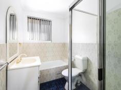  14/2 TIARA STREET GRANVILLE NSW 2142 $390,000 TO $430,000 This refurbished and well-presented full brick, concrete slab 2 bedroom home unit is high set on the top floor of a well maintained security block. Featuring sun drenched triple north, easter and westerly aspects, updated interiors and situated in a highly sought after Parramatta fringe locale within a short stroll to railway station, local shops, schools, bus stop, restaurants and cafes. It boasts: - Spacious l-shaped lounge and dining area with air conditioning - Neat kitchen with tiled splash backs - Full size bathroom with shower and bathtub - Floating timber floors throughout - North east facing balcony with private district outlook - Two good size bedrooms with built in robes to both - Internal laundry - Registered security car space - Adjacent to children's playground - The perfect entry level first home or solid investment property! 