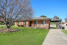  5 Yate Ct Thurgoona NSW 2640 First home buyers or investors will appreciate the many benefits this central Thurgoona property has to offer. Situated in a quiet court close to the local primary school and University this property is complimented by a generous 798 m sq allotment. With drive through access via a single carport to the rear yard there is ample room to accommodate a large shed, pool or house extension (stca). * Three carpeted bedrooms feature built in robes and ceiling fans * Jack and Jill bathroom with shower, bath, single vanity and separate toilet * A laminate kitchen features an upright gas stove and single door pantry * Separate formal lounge and dining areas * Gas wall furnace and wall mounted air conditioner * Elevated rear timber deck is an entertainers delight * Securely fenced backyard, garden shed, gas hot water system, * General Rates are approx. $ 1575.08 pa and Water Rates are approx. $852.45 pa plus usage 