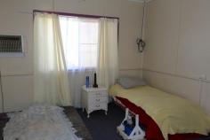  145 Prinsep Street Norseman WA 6443 $130,000 • 3 bedroom, 1 bathroom • Lounge • Kitchen/Dining • Patio • Double carport plus sheds, workshop and leanto at rear • Fibro/clad construction 