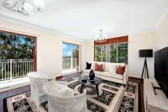  33 Bluegum Crescent Frenchs Forest NSW 2086 With an inspiring blend of retro 1960's architecture and contemporary appeal, this solid full brick two-story home enjoys a stunning 180-degree outlook over the valley and district. The newly renovated kitchen boasts plenty of storage and connects to a dining area and the spacious top floor living room. With french doors opening to a balcony you can take in the beautiful tree top scenery and distant views to the north east. The whole family will enjoy the versatility of this floorpan with three large living areas and five bedrooms spaced across the two floors and multipurpose spaces perfect for an at home business, gym or workshop. ? Solid full brick two storey home in a quiet location ? Views over Oxford Falls from most rooms ? Newly renovated kitchen ? Four generous size bedrooms plus study ? Three bathrooms refurbished ? Multiple living areas including a spacious open plan living area plus separate dining, family and rumpus rooms ? Potential for dual family living or larger families ? Double carport ? Plenty of storage through the home ? Bus transport nearby ? Five minute walk to Forest High School and the new Northern Beaches Hospital ? Fifteen minute walk to Forestway Shopping Centre and Frenchs Forest Primary School ? Fifteen minute drive to beaches Centrally located in The Forest and close to many amenities. 