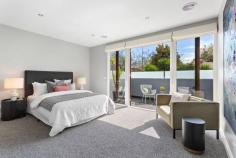  25 Abercrombie St Deepdene VIC 3103 $1,700,000 - $1,800,000 Making a statement in superb style, this stunning home strikes a timelessly sophisticated tone beyond its manicured garden facade. The sublime combination of high ceilings and timber flooring introduces the magnificent open plan indoor/outdoor living space, sleek stone kitchen, dining and lounge extend out to a fabulous wraparound alfresco courtyard, complemented with built in BBQ kitchen, water feature and bench seating, perfect for entertaining. The masterful floorplan accommodates a luxe master bedroom with private terrace, ensuite and walk in robe, second robed bedroom and bathroom upstairs and a ground floor third/guest bedroom with ensuite, laundry/butler's pantry, storage, ducted heating and vacuum, cooling, security alarm, remote garage and security gates. Its prized and exclusive position surrounded by prestigious schools and moments to the Anniversary Trail, trams, buses, shopping, restaurants and cafes only adds to this property's enormous appeal. 