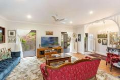  9 The Glen Maclean NSW 2463 $850,000 - $870,000 This stunning Queenslander style home is in an elevated position with lovely surroundings and is located in a quiet cul-de-sac where you have a nice outlook from every room. Inside the home you are welcomed by high ceilings and beautiful timber French doors that gives it that country charm, which is also felt throughout the home. The spacious open plan living area combining the lounge room, dining and kitchen is the heart of the home and offers lots of natural lighting and great cross breezes. The kitchen boasts a large gas smeg stove with electric oven and a large country style sink. There are 4 bedrooms in total with 3 featuring built -in wardrobes, and ceiling fans. The master bedroom boasts a walk-through-robe and stunning ensuite plus French doors that open onto the spacious deck area, as does two of the other bedrooms. The charming main bathroom offers a claw foot bath, shower and vanity combined with a separate toilet. The outside of the home can be enjoyed all year round with the wide veranda's that run the length of the home both front and back including a large elevated entertaining area off the kitchen. Perfect for unwinding and entertaining friends and family whilst enjoying the tranquil gardens below. The backyard is divided into two separate areas, the house yard is fully fenced, so is perfect for pets. Downstairs the property features a large double garage with remote control roller door and a 3rd toilet. There is space to add an additional room under the home if needed. This property is set on a large allotment of 1,174m2 with beautiful established trees and gardens that add to the great street appeal of this truly unique home. Located in the popular riverside village of Maclean, which is an area that is becoming hot property in the Clarence Valley. 