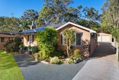  17 Yurara Cl Kincumber NSW 2251 Located just a short drive to three of the best beaches that the Coast has to offer, this well maintained and welcoming home sits on a 759m2 block at the end of a quiet cul-de-sac. With stunning Tasmanian oak floors throughout, a spacious kitchen, a large outdoor entertaining deck with a built-in six-seater spa to relax in and a tranquil, easy to maintain yard. Keep cosy and warm in winter by the slow combustion fire and cool in summer with the reverse cycle air conditioning. Plenty of space for cars, boats and caravans with an oversized double garage and multiple parking spaces. Centrally located with beaches, waterways, schools, parks, sporting fields and shopping centres all just a short drive away. This home is ideal for someone who is looking for the amazing lifestyle that the Central Coast has to offer. The Owners’ Favourite Part: The large kitchen which overlooks the covered deck and backyard Features include: – 3 bedrooms with built-in robes – Study or 4th bedroom – Large open plan kitchen & dining spaces, plus meals area – Living room – Updated bathroom’ – Slow combustion fireplace – Gas point in living – Gas cooktop – Dishwasher – Second bathroom off the laundry – Large covered entertaining deck – 6 seater outdoor spa – Double garage – Off-street parking – Tasmanian Oak flooring – Reverse cycle air conditioning – Gas connection point (bottled gas) – Fully fenced yard – Solar panels with 5Kw converter – New automated blinds – Timber shutters 