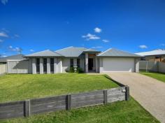  3 Ashford Drive Wyreema QLD 4352 $495,000 This family home will surely impress those looking for space and quality and the perfect family lifestyle. The versatile floor plan offers spacious lounge media room. Open plan family/ dining flowing onto a fabulous covered entertaining area . Enjoy creating those culinary delights from the well- appointed kitchen offering loads of storage, stone bench tops and quality appliances. All bedrooms are built in and the superb master features an ensuite & walk in robe Ducted and zoned reverse cycle air conditioning thr'out. 12,000 L tank water + 5 kw Solar system Side access to a 4 x 9.3m x 2.8 high insulated colour bond shed. Within walking distance to Day care and local primary school and only minutes to USQ & Woolworths Drayton 