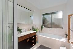  43A Adams Street Frenchs Forest NSW 2086 This classic single level home set back from the street in a peaceful setting presents a family friendly layout with entertaining deck and level gardens. Conveniently positioned with Glenrose shopping village, local schools, parks, Chatswood and city buses within an easy stroll, making this delightful home attractive for young families and the astute investor. Set right back from the street in a peaceful setting Generously proportioned open plan kitchen/living area Eat-in kitchen with ample cupboard and bench space Open plan dining area offers additional living space, opening to outdoor entertaining area Large light filled lounge area Well separated bedrooms fitted with built-in robes and ceiling fans Main bedroom with ensuite, and bay window Clean and tidy full bathroom with bath and shower, separate toilet Generous undercover alfresco timber deck connects the indoor/outdoors Timber flooring throughout with carpet in bedrooms Fully fenced and level child friendly lawns Internal laundry with storage space Excellent attic storage space Carport and additional offstreet parking 