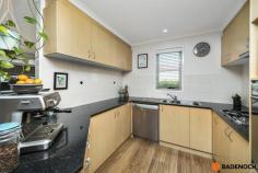  24 Lampard Cct Bruce ACT 2617 Conveniently located in the heart of the Bruce precinct is this immaculately presented 2 bedroom townhouse which boasts a flexible and functional floor plan – sure to tick all the boxes. The moment you step foot into this home you will be impressed by the abundance of natural light throughout the property as the home makes the most of the northerly aspect. At the front of the property are the two generous bedrooms with the master bedroom featuring built in robes and ensuite. Bedroom 2 is ideally set up with direct access to its own bathroom and separate toilet area. The kitchen and open planned living area is definitely the heart of this home and also features a well appointed study nook, ideal for a work from home experience in the current environment. The open plan living area seamlessly flows onto the sundrenched tiles balcony – perfect for entertaining friends and family. The impressive inclusions list includes: • 2 generous bedrooms with built in robes • Ensuite to master bedroom • Ducted gas heating and evaporative cooling • Separate bathroom and toilet • Bathtub with spa jets • Instant gas hot water • European laundry • Double lock up garage with internal access and remote access • Large workshop area • Additional under floor storage • Direct street access • Private low maintenance courtyard • Large northerly facing balcony with built in timber planter boxes • Paved driveway for additional vehicles • Functional kitchen with stone bench tops, dishwasher and gas cooking • NBN connected • Loads of storage • Under floor insulation to the front of the home • Attic with ladder access Offering a great lifestyle, take advantage of the prime location in Bruce, a suburb where many of Canberra’s best features are within close reach. Within close proximity to the University of Canberra and ANU alike, Calvary Hospital, CIT, Belconnen Town Centre, Radford College, AIS Stadium, Jamison Town Centre and main arterial roads into Canberra City, with Canberra’s best entertainment and culture. 