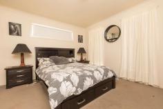  48 Eastside Drive Mildura VIC 3500 $349,000 - $383,000 The layout is bright and modern with easy-care tiled flooring and evaporative air-conditioning ducted throughout the home for complete comfort, as well as a split system. The open-plan living space is perfect for the entertainer, plus a well equipped kitchen with gas cooking, and ample storage ensure the perfect cooking space. The four bedrooms are all a great size with the master bedroom offering a walk-in robe and a modern ensuite. A double garage with an automatic door and a laundry complete the layout. The 575sqm well maintained block and low maintenance gardens are serviced by an automatic watering system for added conveniences. 