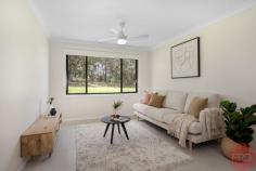  122 Washery Road North Rothbury NSW 2335 $599,000 to $660,000 Nestled on 960 sqm in a peaceful street, looking across the road to bushland with nature's wildlife at your front door. Only 3 years old this lovely well presented home is ideal for the first home buyer or anyone looking for low maintenance property, as well in a great location being a short distance from the New Huntlee Shopping village, Hunter Expressway and much more. Seated on a level block this home offers easy access with no steps, and lots of parking for a caravan. The home's visual appeal continues inside, with a simple, modern interior that ensures the rooms feel bright and spacious. This beautiful property would also be a great family home having a spacious modern living/dining, lounge with split system A/C and ceiling fans throughout. Sliding doors open to a alfresco area great for entertaining also having a well sized yard for the kids or pets to play in which you can watch from the lounge room. The modern kitchen, has been fitted with a dishwasher, gourmet 5 burner gas stove and finished off with beautiful glossy black stone benchtops sure to capture your eye. All four bedrooms are well set out around this gorgeous home with the Master having its own ensuite and split system A/C also being at its own end of the home, ideal for a shift worker/light sleeper, all other rooms having there own walk in robe. Also has a double garage which is well sized. 
