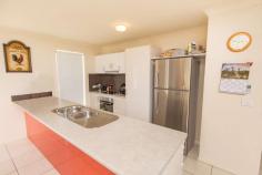  48 Eastside Drive Mildura VIC 3500 $349,000 - $383,000 The layout is bright and modern with easy-care tiled flooring and evaporative air-conditioning ducted throughout the home for complete comfort, as well as a split system. The open-plan living space is perfect for the entertainer, plus a well equipped kitchen with gas cooking, and ample storage ensure the perfect cooking space. The four bedrooms are all a great size with the master bedroom offering a walk-in robe and a modern ensuite. A double garage with an automatic door and a laundry complete the layout. The 575sqm well maintained block and low maintenance gardens are serviced by an automatic watering system for added conveniences. 