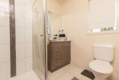  48 Eastside Drive Mildura VIC 3500 $349,000 - $383,000 The layout is bright and modern with easy-care tiled flooring and evaporative air-conditioning ducted throughout the home for complete comfort, as well as a split system. The open-plan living space is perfect for the entertainer, plus a well equipped kitchen with gas cooking, and ample storage ensure the perfect cooking space. The four bedrooms are all a great size with the master bedroom offering a walk-in robe and a modern ensuite. A double garage with an automatic door and a laundry complete the layout. The 575sqm well maintained block and low maintenance gardens are serviced by an automatic watering system for added conveniences. 