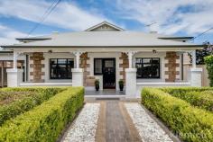  86 Coorara Ave Firle SA 5070 From the moment you walk through the front gate you will be captivated by this gorgeous sandstone fronted three bedroom character home built in 1925 on 455sqm (approximately). Combining the essential period features of high ceilings, polished floorboards and open fireplaces with contemporary living spaces creates a wonderful property to come home to and enjoy with friends and family. The property has a sense of privacy and serenity being surrounded by beautiful gardens and yet is central to excellent shopping and public transport. All the hard work is done, all you have to do is move in. – Wide entrance with polished floorboards and timber fret work – Three generous sized bedrooms, all with period style fireplaces, high ceilings, crystal chandeliers and ornate cornices – Central open sitting room with an open working fireplace – Superbly renovated character kitchen with Esse stone bench tops, Fisher and Paykel appliances inclusive of induction cooking and a 750mm oven plus a double drawer dishwasher and a built in coffee machine – Open plan living and dining space – Generous laundry with Carrara marble and built in cupboards and a separate WC – Luxurious bathroom with Carrara marble inclusive of a gorgeous double vanity, double generous sized shower and a jet bath with downlights and heat lamps – Relaxing undercover outdoor entertaining area with granite tiles, lava tile feature wall behind a plumbed and built-in gas BBQ with range hood – Two reverse-cycle air-conditioners – Front and rear fully manicured, established gardens with automatic irrigation, inclusive of an inground granite water feature and a garden shed for storage plus lawned area to the rear – Secure parking for up to four cars within the automatic entry gates including two cars behind the secure automatic roller door – Located opposite the newly upgraded Syd Jones Council Reserve – Zoned for Trinity Gardens Primary School and Norwood International High School.. 