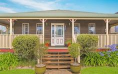  10 Graham Street Wauchope NSW 2446 Just Wow! Absolutely immaculate and lovingly maintained with pride this beautiful in-town cottage combines the classical elegance of Federation style with updated modern features that blend perfectly with the existing character of the home. Immediately eye catching with its rustic Red Cedar façade and gorgeous wraparound bullnose verandah, step inside and discover 9ft high ceilings, stained glass timber framed windows, Cypress timber flooring throughout, and a cosy wood burning fire. The panelled wainscotting and decorative fretwork adds character and charm. Wait until you see the gorgeous Art Deco pendant lighting, especially the one that comes from the old Hibbard School in Port Macquarie. The layout includes a traditional hallway entry, large master bedroom with ensuite and WIR, two large versatile guest bedrooms with built in robes, three-way bathroom with a bathtub, oversized laundry, spacious light filled lounge room, modern kitchen, separate dining area, and purpose-built sunroom that perfectly captures the morning winter sun and afternoon summer breeze. No power bills here with 19 solar panels and year-round comfort is assured with three RC air conditioning systems and a 6-speed timber ceiling fan in the lounge room. If you like to head off on adventures, feel safe and secure with a back to base alarm system and LED security lights. Outdoors is equally impressive with its beautiful big mandarin shade tree, brightly coloured gardens, including an old-fashioned rose bush, lush level lawn, and thriving vegetable garden. There is side access to a lockable shed/workshop and carport bigger than Ben-Hur that can accommodate up to two extra vehicles. How about this walk to everything location? The CBD is only 600m, School and Hospital 250m, and Country Club, Golf Course, Cafes, and Eateries within 1km. Port Macquarie is an approx. 20-minute drive via the Oxley Highway. All wrapped up on a 613m2 block, guaranteed you won’t find another like it, so if you love the sound of rain on a tin roof then this property is for you!  