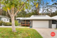  11 Berkeley Drive Bonville NSW 2450 $749,000 - $789,000 A very rare opportunity to purchase a modern 3 bedroom home with a great backyard and overlooking reserve. Located in Bonville and only minutes to local shopping, schools and the beautiful beaches in Sawtell village, this property is sure to impress. Whether you are looking for your first home, last home or an investment property this property ticks all the boxes and it is simply a case of moving in and unpacking your boxes. The home is open plan, with polished timber floors and includes a large kitchen which overlooks the ample living and dining area. The 3 bedrooms are all a good size with the main bedroom having a tranquil outlook to the reserve at the rear. A split level design means that the other 2 bedrooms, main bathroom and laundry are all on the upper level of the home with good separation from the main bedroom for privacy. A fully undercover outdoor entertaining area at the rear of the home is the perfect spot to sit and look at the peaceful bush backdrop. The kids and pets will love the 740m2 of land to enjoy with rear yard access available through double gates. Those with extra vehicles, caravans, boats or trailers are also catered for with a concrete pad at the front of the home. If you've been looking for a quality home in a great location that you can simply just move in, then look no further. 