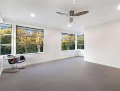  54 Carinya Street Indooroopilly QLD 4068 Offering convenience, luxury and a family friendly floorplan, this as-new home of outstanding quality is designed to provide a beautiful lifestyle. Positioned on a low maintenance block with idealised north-east aspect, opposite Carinya Street Park. Expansive master suite with spacious walk in wardrobe Separate study overlooks Carinya Street Park Indooroopilly State School & State High School Catchment Sprawling open plan living & dining Ducted air conditioning with sophisticated smart control touch panel Equipped with Smeg & Barazza kitchen appliances Metricon designed & built Four minute drive to Indooroopilly Shopping Centre Multiple living spaces to accompany five large bedrooms Victorian ash hard timber staircase with toughened glass balustrade. 