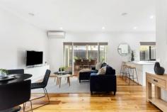  2/36 Genista Street Frankston South VIC 3199 $760,000 - $836,000 Offering a supreme example of an effortless lifestyle combined with ample light-filled spaces, this immaculate three-bedroom villa is the ultimate expression of sleek, low-maintenance living. Ideally located amidst the leafy streets Frankston South is so well known for, close to tranquil Sweetwater Creek Nature Reserve, Towerhill Road Shops, and set in the highly sought after FHSZ. Showcasing a stunning monochromatic colour palette off-set by minimalistic gardens, this striking abode offers peaceful permanent living, cleverly using every corner of the 224sqm (approx.) allotment to deliver stunning spaces for breezy entertaining and the quintessential peninsula lifestyle. Encourage intimate family time in a cozy and sun-drenched open plan domain, where gleaming timber floorboards connect a bright entrance with a generously sized lounge, dining and kitchen area, complete with laundry access, breakfast bar and courtyard views; making this the perfect place to host guests, whilst remaining part of the festivities. Warmer months invite free-flowing entertaining through glass sliders, extending the internal lounge with a surprisingly spacious alfresco area, inclusive of vaulted ceiling and cafe blinds. Seamless connection to a tranquil courtyard completes this entertainer's haven with a designated fire pit. An adjoining accommodation domain reveals three bedrooms (BIRs), inclusive of master with ensuite, and all with views to the immediate gardens and stylish main bathroom and a private WC. Additional features include; Split system in master bedroom and living, garden shed and SLUG with alfresco access. Meticulous in presentation and the epitome of easy and convenient living, this gorgeous home will undoubtedly attract the interest of many. Central to all the spoils of the Mornington Peninsula and only moments to public transport options, enviable coastlines and easy freeway access. 