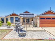  18 Bancoura Parkway Secret Harbour WA 6173 This gorgeous home offers modern comforts for all the family to enjoy. Showcasing an expansive floor plan, the entire property focuses on comfort, with a relaxed feel created by casual and formal living areas that seamlessly flow together. Set across a single level and complete with fantastic indoor – outdoor living zones, sparkling below ground swimming pool, recently renovated chefs kitchen and hotel style en-suite bathroom, ducted air conditioning, solar panels and more… This home will tick all of your boxes. Accommodation briefly comprises; *Welcoming entrance hallway through gated courtyard *Spacious master bedroom with large walk in robe and hotel style en-suite, with his/her vanities, double shower and elegant freestanding bathtub *3 further double sized minor bedrooms with built in robes and ceiling fans *Huge laundry, fully fitted cabinets providing heaps of storage *Large family bathroom and separate WC *Flexible open plan casual living area comprising resort style meals and family zones overlooking backyard *Stunning renovated kitchen with expansive stone benchtops and stainless steel appliances *Separate lounge *Additional separate games room with gorgeous timber flooring, ceiling fan and bi-fold doors through to decked timber lined alfresco entertaining The property also benefits from; *Ducted air conditioning throughout and ceiling fans *Security *LED downlights, dimmer sitches *Fully renovated kitchen with plumbing for fridge *Renovated en-suite with freestanding bathtub *5kw solar power system with 20 solar panels installed *Double garage *Additional side access through double gates and hardstand for caravan/boat *Garden shed and outdoor power points *Lawns and gardens fully reticulated *Large below ground swimming pool *Balinese cabana for additional seating/lounging around the pool *Alfresco entertaining area This is a wonderful opportunity to secure an established home on a huge 778sqm block in such a convenient position. Abundant parklands, transport links, shops and highly regarded schools can all be found just minutes away. 