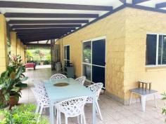  2 El Arish Mission Beach Rd Maria Creeks QLD 4855 $520,000 "Canelands" is nestled on a 4.72ha (11.8 acres) beautiful site which has est. 4/5 acres cleared and the balance of rainforest pockets and vibrantly coloured tropical gardens. The property enjoys a great location, being only 8 mins. from Mission Beach and a short drive to Tully and Innisfail. Cairns is 1.5 hours north. Some features include: - 2 large bedrooms, each with bathrooms plus a smaller office/3rd bedroom - A spacious mezzanine level for extra beds as needed - Incredibly strong construction with suspended reinforced concrete floor to the mezzanine section and solid Blue Gum timbers as rafters. - Wide, cool, tiled patios on 3 sides (up to 3m wide) - Main Bedrooms open out onto the patios - Modern kitchen with soft close drawers - Open plan lounge/dining/kitchen area flowing onto adjoining patios - Combined floor area of approx. 240m2 - Cool breezes in summer - Tropical fruit trees - Handy machinery shed est. 8 x 8m This region is a true tropical Paradise, with a 14km long pristine, coconut palm fringed beach, over a dozen lush tropical islands in the Great Barrier Reef Marine Park and World Heritage rainforest abounding. 