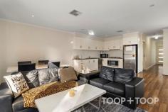  34/107 Kings Road Salisbury Downs SA 5108 $336,000 - $350,000 Ideally located with the convenience and easy access at the forefront, this low maintenance townhouse presents as an exceptional opportunity and satisfies all the modern lifestyle craves. Appealing to owner occupiers and investors alike, this versatile home offers multifunctional living spaces, excellent accomodation and a charming low maintenance backyard. Upon arrival you a greeted by a wide entry hallway and ushered through to the open plan kitchen living and dining space. The ‘galley-style’ kitchen offers the right amount of bench space, integrated cupboards and an abundance of overheads. The 900ml oven and cooktop is a standout, ensuring you can treat your self to excellent home cooked meals for your family and guests. The open plan living and dining space offers the perfect spot to enjoy a meal and also kick back, relax and enjoy. The intelligent design of this townhouse makes the most of every space with a compact laundry situated to the rear of the garage and an additional ground floor water closet and basin positioned in the stairwell. Upstairs you will find each of the well positioned bedrooms privately tucked away from the rest of the home affording you the privacy, peace and quiet you deserve. The master retreat features built in robes and ensuite. Whilst the additional two bedrooms each feature built in robes and feature convenient access to the main bathroom with shower and bath. The study space sits between each of the bedrooms and will be useful as a homework station or home office. Additional Features: - Ducted Reverse Cycle Air Conditioning - Automatic Single Garage - Guest Parking Bay adjacent - ALDI Supermarket across the road. 