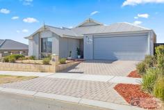  65 Myrlea Trail Alkimos WA 6038 Patience Brothers, Vern and Shane, present this spacious, neutrally decorated property which is well designed and offers contemporary open plan family living and quality fixtures and fittings throughout. Situated in the sought-after coastal suburb of Alkimos Beach, this superb family home is perfectly positioned to benefit from this expanding area already boasting both excellent public and private schools a short walk from home, transport links to the City. This great property was built with attention to detail in mind and offers the best in modern family living coupled with a functional floor plan. Upon arrival, you will be impressed by the bright and airy feel where high ceilings and contemporary flooring seamlessly flows throughout the formal and informal living areas beyond. The highlights of the home are: * Theatre room towards the front of the property is the ideal spot to cosy up in front of a movie on a relaxed evening * Fully fitted gourmet kitchen with stainless steel appliances incl. 900mm gas cooktop, electric oven and rangehood, dishwasher, an abundance of stone benchtops, cupboards and drawer space together with a separate bench area and large walk-in pantry * Open plan, spacious family and dining areas leading out to the undercover alfresco, perfect for indoor/outdoor entertaining * King sized master suite with spacious walk-in robe and contemporary open ensuite offering large shower and separate toilet * 3 additional large bedrooms, all neutrally decorated and with built in robes * Separate activity/study area outside bedroom 2 * Family bathroom with bath, shower and vanity * Laundry with linen storage, benchtop, cupboards and access to the side * The alfresco area is a private family retreat offering; * Abundance of lawn space perfect for the kids and pets to play and ideal to add a pool if required Some of the many extras this wonderful property offers include but are not limited to: * Neutral decor throughout * Extra height ceilings throughout the home * Ducted and zoned reverse cycle air conditioning throughout * Double garage 6.7m wide with shoppers entrance * 6 Kw Solar Panels * Built in approx. 2016 on a 492sqm block. 