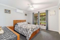  35 Bruce Drive Gulmarrad NSW 2463 This is a great opportunity for a young family or a retiree couple to purchase this well maintained low-set brick and tile home with nothing to do but to move in and relax. This property is situated on an acre of land and well set-back from the street. The very neat home offers three bedrooms all with built-in wardrobes, with the master boasting an ensuite plus air-conditioning and ceiling fan. There is an additional room that could be utilized as a 4th bedroom, office or rumpus room. The air-conditioned living area is open plan with a good size dining space plus a tidy kitchen. From all living areas plus the main bedroom you can enjoy a very pleasant outlook across your well maintained lawns with a wallaby or two in your view. Off the dining area you can access the 14 x 3 meter nor-east facing covered entertaining area that runs the length of the home where you have a private outlook of the back yard. The property also features 9 x 7.4 meter colour bond shed with power Tinted windows throughout the home 21 panels of solar power Fenced veggie garden The suburb of Gulmarrad is a fantastic lifestyle choice, with beautiful homes and gardens on small acreage nestled between the riverside village of Maclean and the coastal havens of Brooms Head and Yamba so let this be your opportunity to get into the market at an affordable price. 