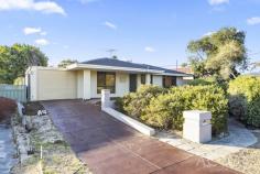  29 Redfin Crescent Beldon WA 6027 $499,000+ Elevated commanding position set in a peaceful family street of BELDON'S sought after pocket. Walk to your local shopping Centre, school, parks and transport. Generous 684sqm Land with loads of space. * Rendered home with relaxing under roof verandahs to the front and retained private low maintenance gardens. * Split reverse air-conditioning and 2X living areas * Entrance hallway with double French doors leading into the lounge/ Theatre room * Master bedroom with double mirrored floor to ceiling built in robes * 2nd Queen-sized bedroom * 3rd Double bedroom * Bathroom with new vanity, bath and separate shower * Separate toilet off the hallway * Good-sized laundry with private outdoor courtyard * Open plan kitchen, dining and family room with glass sliding doors to the outdoor entertaining courtyard * Central kitchen with double door pantry and modern cabinetry OUTDOORS - Extensive paving with courtyard rendered walls plus entrance to an expansive rear yard. Multi-use Brick storage room to the courtyard * Single garage with drive thru space for second car. 