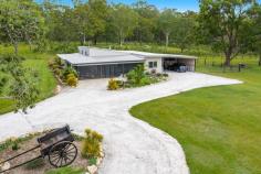  724 Brooms Head Road Gulmarrad NSW 2463 On entering this private oasis through your own electric gates and main driveway you will behold this magnificent property gracing 10 beautiful acres of gently undulating land with your own private spring fed dam. Nestled in a premium location this extraordinary lifestyle property is 10 minutes to Riverside Village of Maclean and just a 10 minute drive to the stunning beaches of Brooms Head. The main residence offers a generous floor plan with a large open plan living space with wood heater and high ceilings. The rustic kitchen boasts a large pantry with stable doors, 900mm wide gas stove with electric oven, beautiful timber bench tops with large ceramic farm sink that provides a stunning vista across the whole property. All 4 bedrooms include ceiling fans and the master bed offers WIR, modern ensuite plus a private screened outdoor room with spa. There is a loft area in the living room and a large screened entertaining area that also overlooks the property plus a double car-port and well fenced dog yard. The Granny flat is positioned well away from the main residence and offers a spacious open plan living area with wood heater + air-con. The kitchen boasts stone bench tops with a 600 mm wide gas stove plus a huge screened area off the living area. There are 2 bedrooms both with ceiling fans and the main bathroom is combined with laundry. Located off the granny flat is great vehicle accommodation with a large double shed connected offering one high access door plus workshop and additional car-port. This would be a perfect opportunity for doing Airbnb accommodation for additional income or having extended family staying. Both the main residence and the granny flat are separately metered and have their own individual septic system. There are 2 separated driveway entrances. Further Features: The centrepiece of the property is the huge covered entertaining area with power & water overlooking the dam 5 kw Solar system and Solar hot water system connected to main home The property is connected to town water but can be switched over to filtered spring water Fully fenced 10 acres with multiple paddocks all well fenced 1 mega litre spring fed dam with an aerator water fountain feature Stables with separate feed and tackle rooms, 2 stalls all with concrete floors (could be converted to a cabin) Fully fenced vegetable garden with irrigation + garden hut with sink Established orchard - mango, apple, orange, mandarin, peach, lemon, banana, olive, papaya, fig, pecan Large chicken pen Great Dog yard attached to main residence There is so much more to this truly fantastic lifestyle property for those looking to enjoy open space or enjoying a little farming, a couple of horses or becoming self sufficient while still being close to town and the surrounding beaches. 