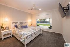 7 Crow St Kensington QLD 4670 Proudly nestled in the very sought-after Suburb of Kensington near Stockland Shopping Centre, offering unrivalled manicured lawns, gardens and livability, this gorgeous family residence leaves no stones unturned… With faultless, brand-new finishes throughout, this property provides an opportunity to move-in, unpack and start living your most luxurious life! Upon arrival, you’ll instantly fall in love with the gorgeous street appeal this family residence boasts, with manicured gardens and the lovely Hamptons inspired façade… Through the gorgeous front door, you’ll immediately notice the sheer size this family residence holds, boasting five (5) grand bedrooms, two (2) bathrooms, one (1) media room, multiple living rooms with your secure double-bay lockup garage, one (1) office, huge shed, and amazing pool all on 4015m2 of land (approx. one (1) acre) Features Include. – Approx. 315m2 of luxury living and built by very reputable local builder – 5 Well-appointed bedrooms offering enough space for any growing family – 3 Living areas to enjoy (including Main Living, Media Room, and “gorgeous” Alfresco Living with built in BBQ that overlooks the pool and yard – The central hub of the family home, the gorgeous kitchen provides a space for the largest of families offering lovely benchtops, brand-new appliances, ample storage with a deep walk-in pantry seamlessly flowing to the large family room/dining kept cool by the ducted air-conditioning offered throughout the entire house. – Amazing ‘Heated’ 8m x 4m ‘Magnesium Pool’ with spa seat “just stunning” – Shed 10m x 9m with 3.4m high clearance and has a 5m door with drive through 2 way access and 3 phase power with LED lighting – Both bathrooms are to die for, frameless glass in ensuite, recessed in both and simply must be seen. A powder room for the ladies is also on offer – New “Generous” 13.2kw solar – Security cameras, security door camera (speak through) and Crimsafe screens are all additional features that again set this home above the rest. “No expense spared” *Whilst every endeavour has been made to verify the correct details in this marketing neither the agent, vendor or contracted illustrator take any responsibility for any omission, wrongful inclusion, mis description or typographical error in this marking material. Accordingly, all interested parties should make their own enquiries to verify the information provided. Any fixtures shown may not necessarily be included in the sale contract and it is essential that any queries are directed to the agent. Any information that is intended to be relied upon should be independently verified* This home speaks volume, don’t delay, building a home like this could take 18+ months currently, why wait? Call today to secure an unbelievable lifestyle. Exclusive and Experienced Local Agent Michael Nash will assist with all your enquiries and inspections. Contact him today! 