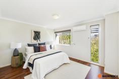  7 Ultimo Street Crace ACT 2911 Located in a quiet tree-lined street, this thoughtfully designed, two-storey terrace provides for the perfect opportunity for first home buyers and downsizers to secure the perfect low maintenance home. Security doors and roller shutters make this a truly lock up and leave property. Ideally located in the popular suburb of Crace, situated close to parks, cycleways, the ease of local shopping at Crace Central a short walk away and only moments to Gungahlin Town Centre, schools and just a short drive to Belconnen Town Centre and the City, this home has plenty to offer. As you step inside, spread across two generous levels, you will be greeted with an ideal floorplan, boasting a large tiled open plan living area, complimented with plenty of natural light through the large sliding doors which opens directly onto the front and rear courtyards to make for easy flowing indoor/outdoor living. The front sliding door has a powered roller shutter for additional privacy and security On the upper floor, are two well sized bedrooms, both with the convenience of built-in robes and roller shutters and an ensuite to the master. For added convenience and functionality, a study nook is also located upstairs with a roller shutter, which provides for the perfect work from home space. The upper level is easy care floating timber flooring. The home offers year-round comfort with gas and electric heating downstairs and reverse cycle air conditioning to the main bedroom upstairs. Outdoors, the property offers a secure rear courtyard and has been designed to have minimal maintenance required. Featuring a lovely paved area straight off the living area, creating the perfect space for outdoor living and entertaining year-round. The back courtyard also has direct access to the fully enclosed double car garage, a rare feature in the complex. Features: No Body Corporate Fees 2-bedroom, 2 storey terrace Master bedroom with ensuite Reverse cycle air conditioning upstairs Gas heating downstairs Tiled floors to the open plan living area Built-in robes to bedrooms Study nook upstairs with view over the rear courtyard Floating timber floors throughout the upper level Lovely landscaped courtyard, with a paved entertaining area Double garage with remote Situated close to parks, cycleways and the local shopping precinct of Crace Central Short drive to Gungahlin Town Centre and Belconnen Town Centre and quick access to the city via Barton Highway Secure back courtyard Roller shutters both upstairs and downstairs for added privacy and security. 