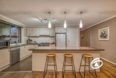  19 Pomegranate Way Pakenham VIC 3810 $680,000 - $730,000 Elegantly presented and thoughtfully designed, this quality home offers well-zoned family living, great outdoor entertaining and plenty of space to enjoy on a generous 608m2 (approx.) parcel. Brilliantly situated in a convenient and sought- after ‘north side’ locale. Featuring a flexible and free flowing floorplan, this immaculate four bedroom plus study home (or easily a 5th bedroom) provides and all the modern comforts you would expect! Including a designer kitchen with quality appliances, new timber flooring, complemented by a fantastic amount of living space, complete with a separate formal lounge, a relaxed meals/family zone and stepping outside to the generous pitched alfresco and beautifully landscaped rear yard – the perfect place to unwind or entertain! Additional appointments include * Master with full ensuite and walk in robe * Ducted heating * x 2 Split Systems * Built in robes * Double remote garage with internal access * Security Cameras * Alarm System *Oversized study/office – perfect for those working from home * Ceiling fans to 3 bedrooms All this and more located just moments from quality schools, public transport, parklands, sporting, and shopping facilities! 