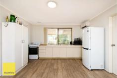  4/84 Agincourt Drive Forrestfield WA 6058 $299,000 ONE of the very few 3 bedroom properties left to buy in Forrestfield at this price point. Don't delay- call now for a chat. NEAT compact home unit at a good affordable ENTRY PRICE for this popular suburb. EASY to maintain in these challenging times, post COVID 19 and even with the continuing pressure on finding suitable rental properties NOW and into the near future,( as an investment property) I suggest you check this one out while its still available to BUY. A lovely front positioned brick & tile unit and being one of only four, in this quadruplex development( NO Strata fees applicable). Ideal home base, lock up & leave opportunity while travelling around Australia or REALLY just YOUR home to feel safe & secure in, as time goes by...( CHEAPER than renting as the market changes) Property Features( not limited to): Built in 1987 198sqm of easy care & manageable ground.. 3 bedrooms - main bedroom with Built in robe & semi ensuite bathroom Open plan kitchen, meals & living room Split System reverse cycle aircond unit Under cover carparking Rear patio for outside entertaining/BBQ Walking distance to the local "Farmer Jacks " shopping centre and Primary School Public transport close by 
