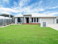  5 Bjelke Circuit RURAL VIEW QLD 4740 $749,000 This stunning executive residence has been designed with the modern family in mind. It has just been re-painted inside and out, boasts beautiful new vinyl planking and will offer your family way more size, quality and features than you would ever expect from a home in this price range. There are two (2) large and separate fully air-conditioned living areas. The days of being cramped up and under each other's feet can now be over forever. We all need our own space to watch television, relax, study or entertain. This premium design home gives you the ability to spread out and enjoy every day living. Outside is consistent with inside …. Stunning. There is a large covered entertaining area, a large in ground saltwater swimming pool, and a great 7m x 5m shed with full width concrete pavement out front. A concrete path leads to double gate access so you have the ability to park extra cars, your trailer, a boat or caravan securely behind the fence. The home provides four air-conditioned bedrooms plus study, with built-in robes that offer hanging shelf space as well as fans and full security. The oversized master bedroom of the home also features, a stylish ensuite with walk - in shower, plus double bowl vanity and an amazing oversized walk-in robe. The large modern kitchen is the central hub of the home and it overlooks the indoor living areas and the awesome alfresco pergola and fully fenced yard. The kitchen boasts stone benchtops, plenty of cupboard and bench space and every modern convenience, and you'll just love the accessibility of the functional walk-in pantry. The home is located on a fully established 800m2 block in the sought-after Premier Gardens Estate. This means you are surrounded by other quality homes and have easy access to the beautiful Northern Beaches, several schools, and only be a short drive to the Northern Beaches Central Shopping Centre, The Mount Pleasant Centre and Mackay CBD. There are way too many extras to list - so act now before someone else buys the perfect home for your modern family!  