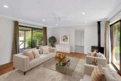  1 Radiance Avenue Blackheath NSW 2785 $810,000 - $880,000 With recently refreshed interiors, a large entertaining deck area, and two living areas, this low maintenance property offers sought after space in a cul-de-sac location. Perfect for those looking for easy living, the home's spacious backyard, double garage and large living spaces make it an ideal purchase for a variety of buyers. Features include: Situated on a double corner block of 1317m2 (approx) Entire property offers low-maintenance living, including easy-care garden and backyard Built-in storage in 2 bedrooms with two walk-in-robes in the master bedroom Gas log fire & Vulcan electronic wall heater, providing comfort year-round Two living areas, main opening onto covered deck Recently painted inside, with brand new carpet Large double garage plus separate carport Bathroom with separate bath and shower, plus extra toilet With fresh interiors, plenty of entertaining space, and requiring little maintenance, this solid brick home is an easy choice for buyers and is well priced for a 4 bedroom home on this size land. 