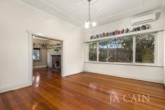  377 Burke Rd Glen Iris VIC 3146 Occupying the imposing corner of Harris Avenue with the rare benefit opposite parkland, this charming period home showcases classic features of a desired era along with a location of pure convenience. The delightful residence immediately displays character filled attributes through high decorative ceilings, polished floorboards and leadlight touches. Expansive floorplan commences through entrance foyer which leads to formal lounge and separate dining room that opens onto kitchen and rear family room. Four generous bedrooms provide plenty of accommodation with two bathrooms, additional powder room and separate laundry allowing for easy living. Rear yards include carport and additional off-street parking plus studio and plenty of room to move. Benefitting from the side street, any potential renovation or re-development (STA) will be assisted through easy access from Harris Avenue and open outlooks to parkland. 