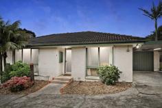  Unit 2/6 Vonadawn Ave Ringwood East VIC 3135 $580,000 - $610,000 Outstanding benefits that will appeal to first home buyers, investors and downsizers, this gorgeous 2 bedroom abode is positioned for optimum convenience. Minutes from public transport, the local Ringwood East shops and Eastland shopping centre, medical facilities, Aquanation, and to many schools, including Ringwood Secondary College, Tintern Grammar, Tinternvale Primary school, Eastwood Primary school, Great Ryrie Primary school and Aquinas College. Heathmont schools, shops and transport are also a short commute from here. A promising investment, flaunting low upkeep convenience, a single level layout, and the option to be able to leave the car at home and access all the nearby amenities by foot or bus. Presenting a spotless kitchen and bathroom with separate toilet, built in robes and ceiling fans in both bedrooms, a spacious living and dining room with AC and gas heating, a covered outdoor patio, and the advantage of plenty of covered or secured car accommodation. 