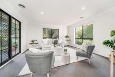  13b Andado Place Hawker ACT 2614 $1,200,000 Tucked away in a cul de sac and set amidst lush leafy gardens - exuding a strong sense of privacy and seclusion - this revived and refreshed four bedroom ensuite single level residence has emerged an exciting offering for those seeking sun filled seclusion, prime neighbourly surroundings balanced with contemporary comforts. Bearing the hallmarks of innovative modern design, sunny living spaces are segregated, yet interlocking, offering versatility in their use. Classically elegant interiors are likely to complement a wide range of furnishings. Renovated bathrooms are spacious and add to its broad appeal. Expansive full length windows to the north usher in abundant natural light, providing an ambience of warmth and flowing space, also achieving a strong connection with its picturesque grounds. A modern kitchen boasts ample cupboard and bench space, quality appliances and overlooks it's secluded yard where children can play in safety. The adjoining family room makes this the focal point of the home, extending outdoors to a enticing rear terrace. Well proportioned bedrooms each include robe space and will appeal to families seeking room to breathe and space to grow. A double attached garage with internal access and an auto garage door complete this special offering. Formal dining room Family room Kitchen (renovated 2016) with Caeserstone bench tops St George gas hot plates (4) & electric wall oven Fisher & Paykel dishwasher (two drawer) Main bedroom with walk-in robe and ensuite (updated 2016) Three additional bedrooms all with built in robes Main bathroom (renovated 2016) Double attached garage with internal access and auto panel lift door Ducted vacuum Termite protection Alarm Computerised Irrigation (6 station) Broadband connection Rinnai instantaneous hot water - Fujitsu ducted reverse cycle air-conditioning - Rinnai gas heater 