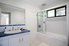 16 COLLINS COURT EIMEO QLD 4740 $475,000 Situated at the end of a quiet cul-de-sac in the beachside suburb of Eimeo, 16 Collins Court offers modern urban living so very close to the beach. If walks along one of Mackay's most beautiful beaches is an attractive thought, it is only a short stroll from this property to beautiful Blacks Beach. Amenities and facilities abound in this area, with shopping, restaurants, parklands and schools only a short distance away. This well-built, efficiently designed, easy-to-maintain family home provides a relaxed & peaceful lifestyle, nestled amongst other lovely, high calibre homes in this highly sought-after area. The delightful open plan design allows for loads of natural lighting, fresh air flow and is accompanied by fresh white tiled floors, ceiling fans and air conditioning. This property is also fully security screened & has been freshly painted in recent times. Generously sized bedrooms are all carpeted with built ins, air-conditioning and ceiling fans. The main bedroom includes a fully tiled ensuite which contains a walk-in shower, toilet and vanity. The main traffic areas through the house (halls, kitchen, lounge, dining & bathrooms) are all tiled for easy maintenance. The main bathroom contains a bath and is fully tiled with fresh white tiles giving it a clean modern look, plus all tapware has recently been replaced. The laundry is cleverly located at the back of the large double remote garage, giving direct access to both the kitchen and outdoor back patio. Attached to the laundry, is an extra storage room that would be excellent space for gardening equipment, kids' toys or beach/fishing gear. The open arbor covered patio provides a shaded cool space for entertaining and relaxing, providing the opportunity to watch the kids take advantage of the spacious and fully-fenced backyard, where room exists for a shed or a pool. This beautifully designed and finished home is almost too good to be true for its location and design so don't miss out on this amazing opportunity. 