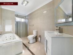  1 Markham St Holsworthy NSW 2173 $1,300,000 - $1,350,000 This well presented light-filled home offers a practical floor plan and is low maintenance, perfect for young families. Located in a peaceful central location directly opposite local parkland within close proximity to schools & 10 minutes walking distance to shops and public transport. Notable Features: • Boasting 4 double sized bedrooms plus downstairs study or possible 5th bedroom • All bedrooms with built-ins & second bedroom with ensuite style access & balcony • Large master suite with walk-in robe, en-suite and balcony • Spacious light filled tiled living areas • Modern kitchen with Caesarstone bench-tops, gas cooking & stainless-steel appliances • Features include ducted air-conditioning, alarm system, solar panels & additional full bathroom downstairs • Double remote garage with internal access • Covered alfresco area for entertaining & low maintenance yards Get yourself the ideal family home! 