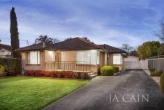  17 Russell Cres Boronia VIC 3155 $775,000 - $825,000 Perfectly positioned in a desired and peaceful crescent, this pristine residence has been supremely cared for and provides a multitude of exciting options in a most convenient location. The well-designed plan commences through entrance hallway that leads to open lounge and dining room which is adorned with polished floorboards and includes split system air conditioning. Updated kitchen includes meals area and enjoys optimal outlooks to the extensive rear yard. Three double bedrooms (two with robes) are accompanied by modern main bathroom and separate laundry which has easy outside access. The expansive front and rear yards are perfectly kept offering low maintenance living with garage, workshop and long driveway enabling multiple parking spaces. Undercover verandah provides another option for outdoor entertaining. Sited on a deep block of approximately 725m2 produces exciting options for extensions, renovations or development (STA). Walk to Roselyn Crescent Reserve, quality schooling, cafes and transport plus easy access to Westfield Shopping and Eastlink. 