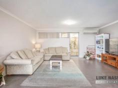  40A Coppito Cir Beeliar WA 6164 $400,000 Welcome to 40A Coppito Circle Beeliar. Nestled away at the end of the driveway this private and secluded 3 bedroom 2 bathroom Villa/House is the ideal low maintenance lock and leave property. If you are an investor, first home buyer or downsizing this beauty will tick all your boxes. The property is currently tenanted, HAS NO STRATA LEVIES and will be sold with vacant possession. With Beeliar Shopping Precinct, Vale Bar & Brasserie, Cockburn Recreation Centre, Beeliar Primary School, coffee shops, medical centres and public transport to Cockburn Central and trains all on your doorstep, this location is sure to please and hard to beat. Selling features of this super property include: Privacy and seclusion assured with a rear location and high secure fencing – Double remote garage with easy access in and out and recess for storage/bins – Modern rendered facade – Separate entry – All bedrooms located at the front of the property – Large master suite with full wall built in robes and en-suite – Two good size guest bedrooms one with triple built in robes – Double door space saving laundry (great idea) – The hub of the property is the open plan living area – Well appointed corner kitchen with double fridge recess, dishwasher recess and plenty of bench space – Large TV/living and meals area – Paved entertaining area behind the garage with timber privacy screen. Other features include: Gas cooking – Gas hot water system – Split system heating and cooling – Easy care tiled flooring throughout thoroughfares and living areas. 