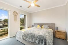  147 Merrijig Dr Torquay VIC 3228 $975,000 With a light, bright aesthetic and beautifully landscaped low maintenance gardens, this near-new home provides all the luxuries of convenient coastal living. The 4 carpeted bedrooms are all generous in size with the master featuring tinted windows for added privacy, large walk-in-robe & en-suite whilst the other 3 bedrooms all showcase spacious built-in-robes.  The open plan meals & living space at the rear of the property is flooded with beautiful afternoon sun and opens up onto the perfect outdoor entertaining area for year-round enjoyment and space for the kids. The kitchen is complete with 900mm appliances, dishwasher, large pantry and plenty of bench and cupboard space ticking all the boxes for your family and culinary needs. With the added feature of a second living space perfect for a kids' retreat (or adults-alike), formal sitting area or home office.  The central bathroom provides bath with separate shower and adjoining separate toilet whilst the laundry is well equipped with external access. This immaculately kept home is temperature-controlled year-round with gas ducted heating, split system in the living space plus ceiling fans throughout. The double garage offers plenty of space for safe and secure storage. All situated in the perfect location, just a skip hop & jump to The Beach, The Dune's Village, Torquay Coast Primary & Lisieux Catholic Primary, Surf Coast Secondary College, Sporting facilities & Torquay Farmers Market. 