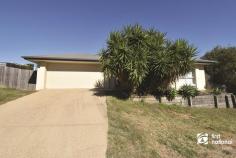  30 Panorama Dr Biloela QLD 4715 $295,000 If you are on the hunt for an attractive income producing brick home then 30 Panorama Dr is the one for you! Four bedrooms, 2 bathrooms, a functional layout with a separate lounge and dining room plus an additional living space. The main bedroom includes a walk-in robe and ensuite, the extra bedrooms have built-in robes and there is ducted air-conditioning throughout. The heart of any home is the kitchen, and here you will find plenty of storage and preparation space from the attractive island bench. Adjacent to the kitchen you can flow out to the small entertainment patio in the privacy of the securely fenced yard. Window and doors are security screened and a double lock up garage is attached to the home. 