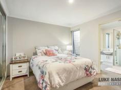  40A Coppito Cir Beeliar WA 6164 $400,000 Welcome to 40A Coppito Circle Beeliar. Nestled away at the end of the driveway this private and secluded 3 bedroom 2 bathroom Villa/House is the ideal low maintenance lock and leave property. If you are an investor, first home buyer or downsizing this beauty will tick all your boxes. The property is currently tenanted, HAS NO STRATA LEVIES and will be sold with vacant possession. With Beeliar Shopping Precinct, Vale Bar & Brasserie, Cockburn Recreation Centre, Beeliar Primary School, coffee shops, medical centres and public transport to Cockburn Central and trains all on your doorstep, this location is sure to please and hard to beat. Selling features of this super property include: Privacy and seclusion assured with a rear location and high secure fencing – Double remote garage with easy access in and out and recess for storage/bins – Modern rendered facade – Separate entry – All bedrooms located at the front of the property – Large master suite with full wall built in robes and en-suite – Two good size guest bedrooms one with triple built in robes – Double door space saving laundry (great idea) – The hub of the property is the open plan living area – Well appointed corner kitchen with double fridge recess, dishwasher recess and plenty of bench space – Large TV/living and meals area – Paved entertaining area behind the garage with timber privacy screen. Other features include: Gas cooking – Gas hot water system – Split system heating and cooling – Easy care tiled flooring throughout thoroughfares and living areas. 